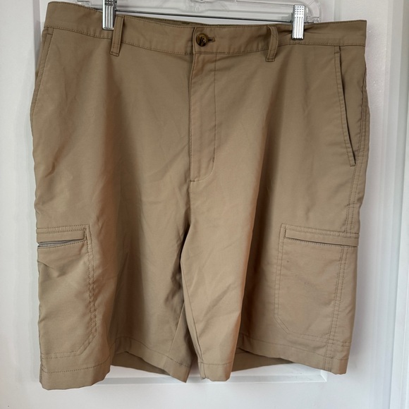 Chaps Other - Chaps Golf Men's Shorts Hudson Tan Size 36 Style 4700167012 Performance Active